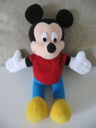Peluche Mickey 28 Cm - Fisher Price - Donald Daisy Picsou Minnie Pluto Dingo Disney