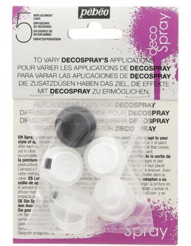 Pebeo Decospray's Lot Diffuseur Cap 3167860940208 Set Pack Buse Aerosols Bombe Peinture Spray Art Application Cans Comasound Kartel Csk Online