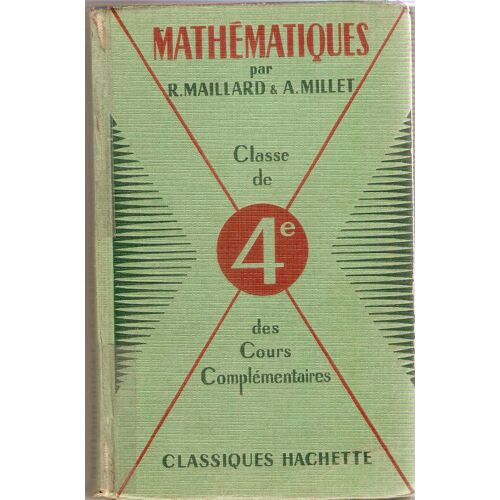 Mathematiques, Classe De 4e