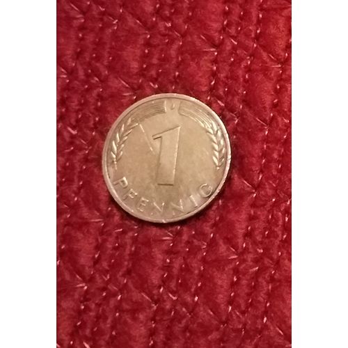 Pièce De 1 Pfenning Allemagne 1950