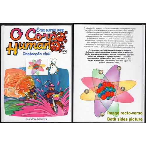Bd Livre Book Livro Era Uma Vez O Corpo Humano N° 55 Il Était Une Fois Protection Civile