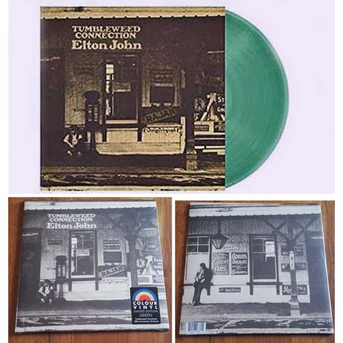 Lp 33t Elton John Tumbleweed Connection Vinyle Vert Edition Limitee
