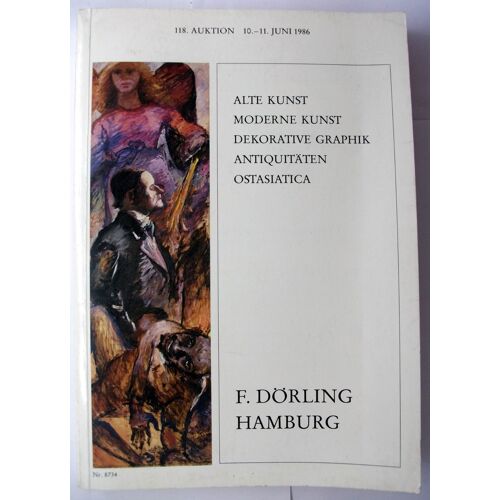 Dörling - Hamburg Catalogue Vente Auktion 10-11 Juin 1986