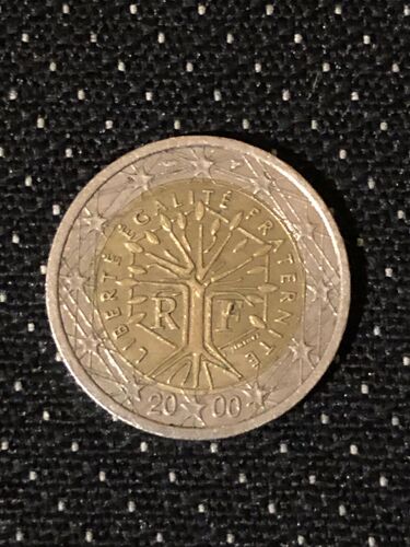 Pièce Fauté De 2€ France 2000