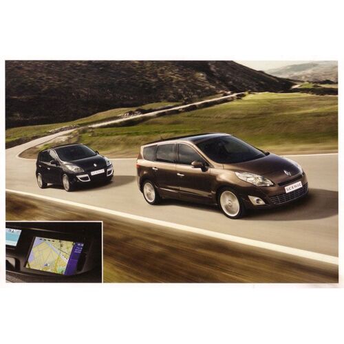 Carte Postale Publicitaire Renault Scénic