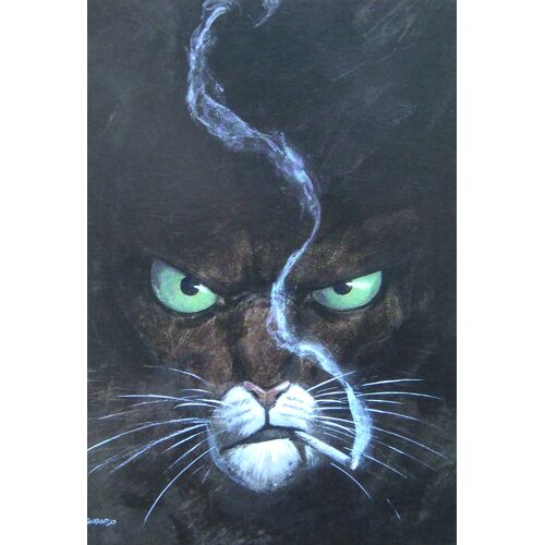 Carte Postale Blacksad / Guarnido