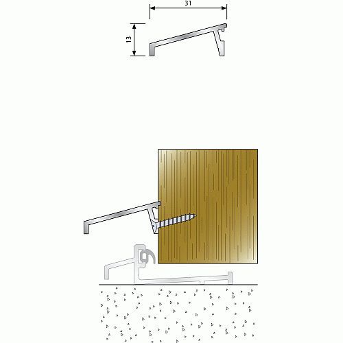 Jet d'eau JE30 pour fenêtre, porte-fenêtre et porte d'entrée - 2,5 m BILCOCQ