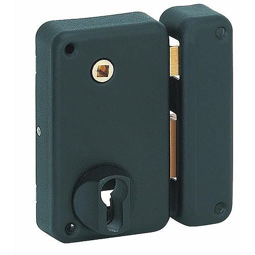 Serrure en applique verticale à fouillot - droite - Optimum FTH THIRARD