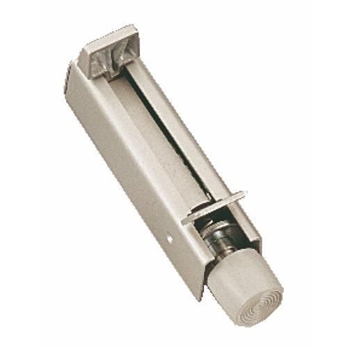 Arrêt de porte à pied - acier profilé - fixation invisible - argent BRICOZOR