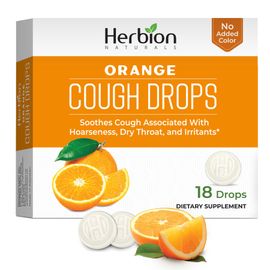 Herbion Naturals Gouttes Contre La Toux À L'arôme Naturel D'orange, Complément Alimentaire, Apaise La Toux, Pour Adultes Et Enfants De Plus De 6 Ans 