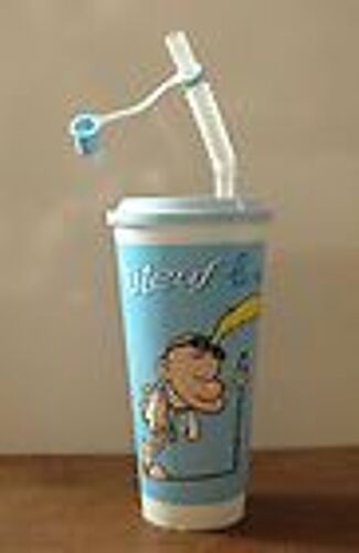 Zep Gobelet Plastique Bleu Titeuf Mcdonald's 2003