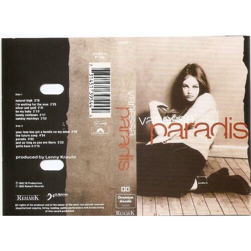 Vanessa Paradis Natural High (Produced By Lenny Kravitz) 11 Titres