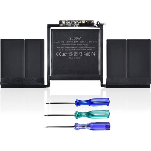 A1819 A1706 Remplacement de la Batterie d'ordinateur Portable pour Apple MacBook Pro 13"