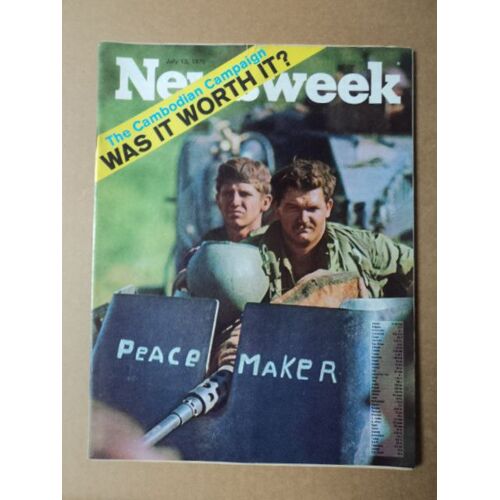 Newsweek  13 Juillet 1970  (The Cambodia Campaign)