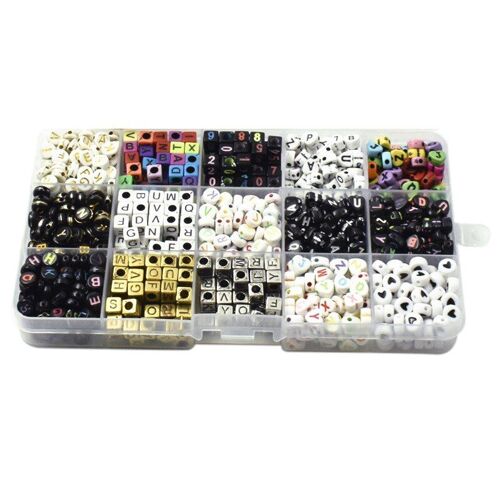 Perles De Verre Perlées Multicolores Bricolage En Vrac Couleur Fournitures Perlées Pour La Fabrication De Bracelets De Bijoux Et Perles