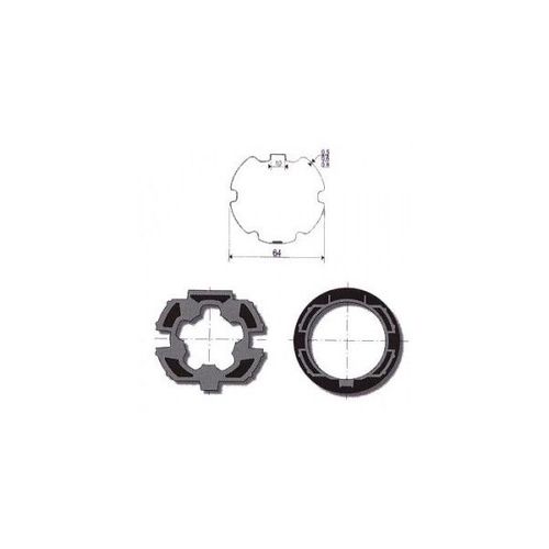 ROUE + COURONNE ZF64 RECENTRE (D50)