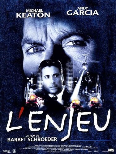 L'enjeu (Desperate Measures)  Véritable Affiche De Cinéma Pliée - Format 40x60 Cm - De Barbet Schroeder Avec Andy Garcia, Michael Keaton, Brian Cox, Marcia Gay Harden, Erik King, Efrain Figueroa- 1998