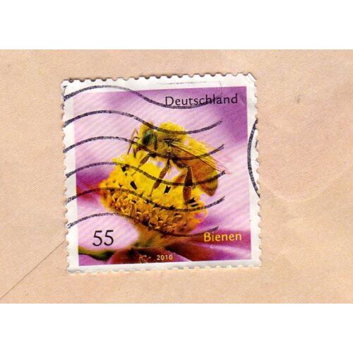 Timbre Deutschland Allemagne Abeille 2010