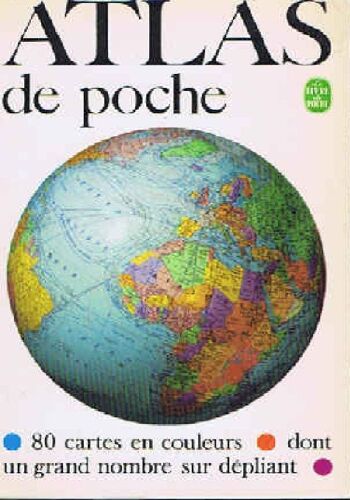 Atlas De Poche 80 Cartes En Couleurs Dont Un Grand Nombre Sur Depliant