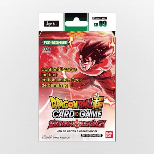 Bandai Dragon Ball Super Jcc - Starter 09 The Saiyan Legacy X6(Blister)