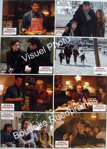 Les Papas Du Dimanche : Jeu De 8 Photos D'exploitation Cinématographique - Format 20x29 Cm - De Louis Becker Avec Thierry Neuvic, Hélène Fillières, Olivier Baroux, Marilyne Canto - 2012