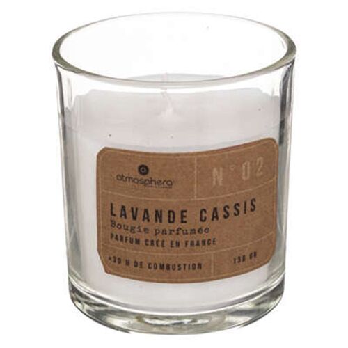 Bougie Parfumée "Sozio" 7cm Lavande Cassis
