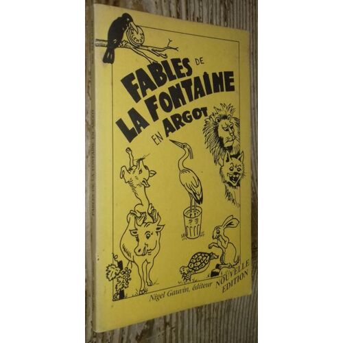 Fables De La Fontaine En Argot