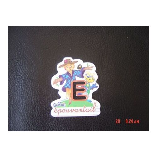 Magnet Gervais Le E D'epouvantail