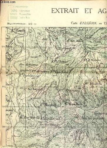 Carte Geographique / Extrait Et Agrandissement Au 1/25.000è /  St Charles  / Carte D'algerie - Feuille N°31 - Quadrillage Kilometrique : Lambert - (Nord Algerie) / Carte Destinee A N'etre ...