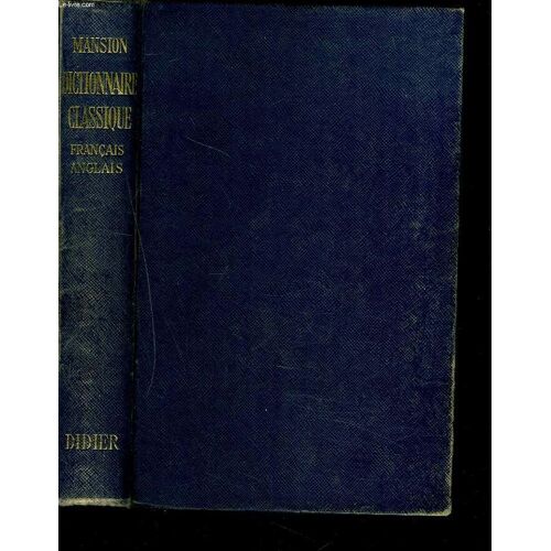 Harrap's Shorter French And English Dictionary.