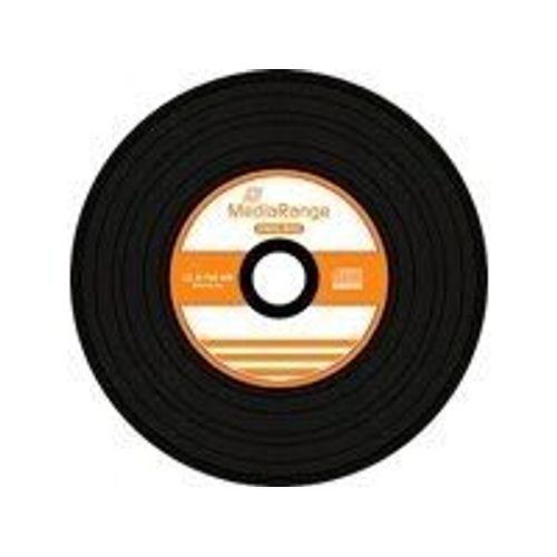 MediaRange - 50 x CD-R - 700 Mo (80 min) 52x - noir - spindle