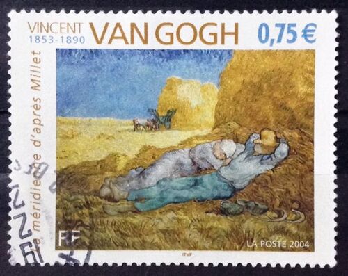 Van Gogh - La Méridienne D'après Millet 0,75 (Très Joli N° 3690) Obl - France Année 2004 - Brn83 - N30216