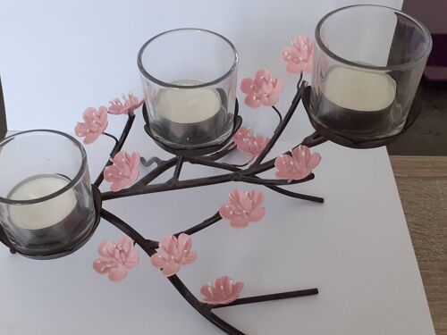 Bougeoir cerisier PARTYLIGHT