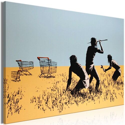 Tableau Imprimé "Trolley Hunters Wide" 60 x 90 cm