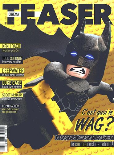 Cinéma Teaser N° 58 _ C'est Quoi Le Wag ? : De Cigognes Et Compagnie À Lego Batman, Le Cartoon Est De Retour ! _ Octobre 2016