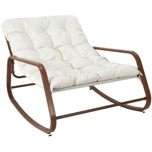 Fauteuil De Jardin À Bascule En Métal Miamii