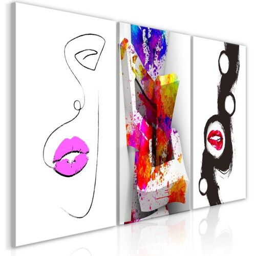 Tableau Imprimé "Abstract Collection" 60 x 120 cm
