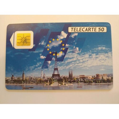 Télécarte 50 Unités Puce So2 11/89 Entrez Dans La Dimension Européenne Avec France Télécom 333.080 Ex
