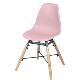 Chaise Design Scandinave Enfant Judy - Rose