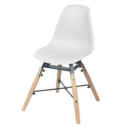 Chaise Design Scandinave Enfant Judy - Blanc