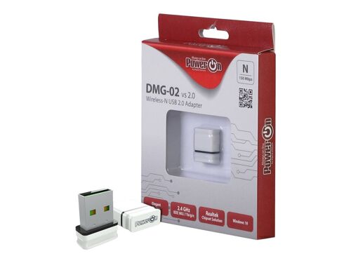 Inter-Tech DMG-02 - Adaptateur réseau - USB 2.0 - 802.11b/g/n