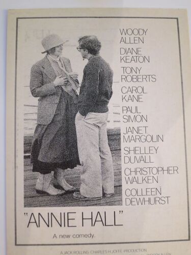 Carte Postale Affiche De Film Annie Hall