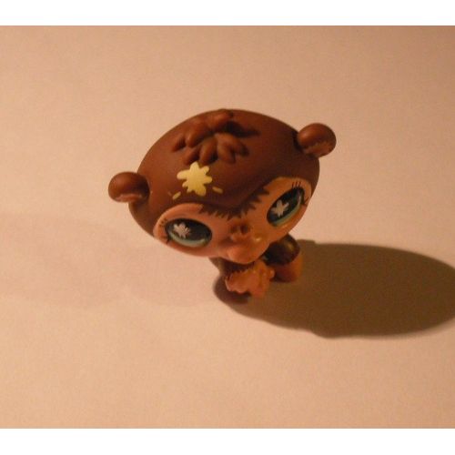 Petshop N° 663 Le Gorille Marron Yeux Verts