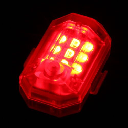 Feu Arrière Pour Moto, Étanche, 7 Couleurs, Clignotant Pour Vélo, Modèle Avec Télécommande 2.4g, Lampe D'avertissement De Voiture
