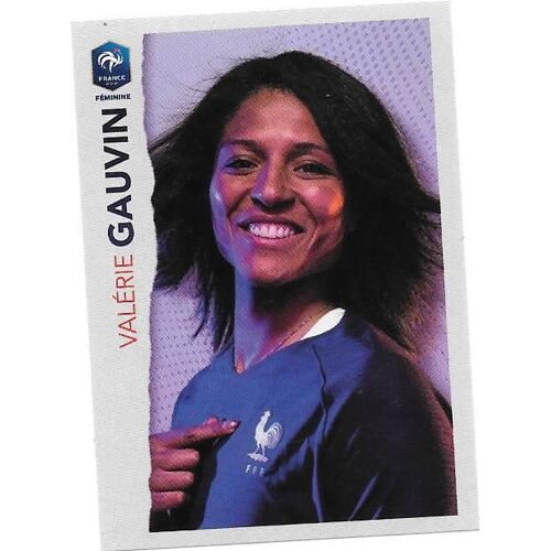 N° 47 -Au Plus Près Des Bleus - Valerie Gauvin - Panini -Stickers - Intermarché 2020