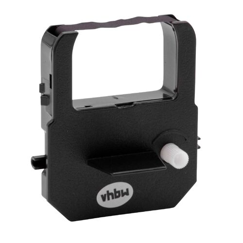 vhbw 1x Ruban encreur compatible avec Seikosha TP 10 II, TP 10, ST 5, TP 10X imprimante matricielle ou de reçus - noir
