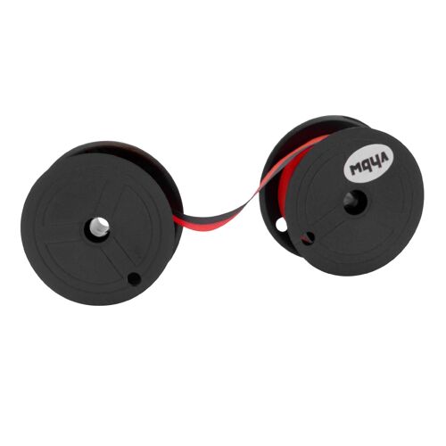 vhbw Ruban encreur compatible avec Sharp CS-Serie imprimante matricielle ou de reçus - noir-rouge