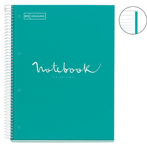 Nb-1 A4 80f Ligne Emotion 90gr Turquoise