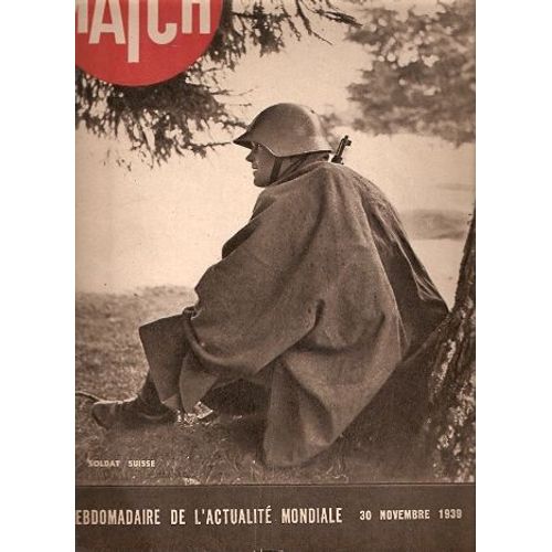Paris Match 30 Novembre 1939