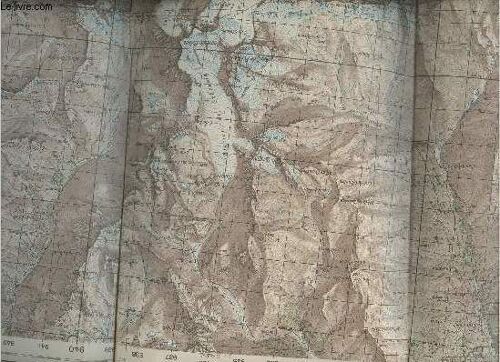 Carte/ Modane- Carroyage Kilométrique (Projection Lambert-Iii- Zone Sud)